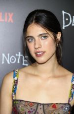 MARGARET QUALLEY at Death Note Premiere in New York 08/17/2017