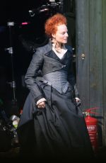 MARGOT ROBBIE as Queen Elizabeth I on the Set of Mary Queen of Scots Movie in Goldthorpe 08/21/2017