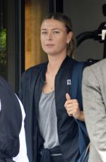 MARIA SHARAPOVA Leaves Her Hotel in New York 08/24/2017