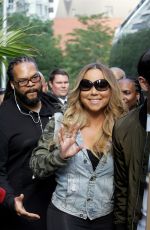 MARIAH CAREY Leaves Four Seasons Hotel in Toronto 08/24/2017