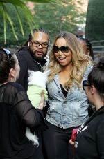 MARIAH CAREY Leaves Four Seasons Hotel in Toronto 08/24/2017