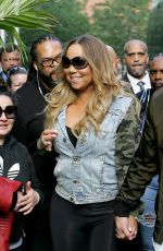 MARIAH CAREY Leaves Four Seasons Hotel in Toronto 08/24/2017