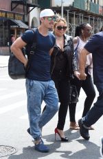 MARIAH CAREY and Bryan Tanaka Out in New York 08/16/2017