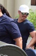 MARIAH CAREY and Bryan Tanaka Out in New York 08/16/2017