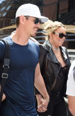 MARIAH CAREY and Bryan Tanaka Out in New York 08/16/2017