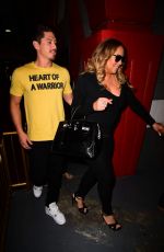 MARIAH CAREY Out and About in New York 08/17/2017