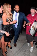 MARIAH CAREY Out for Dinner in New York 08/19/2017