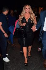 MARIAH CAREY Out for Dinner in New York 08/19/2017