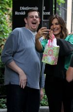 MARISKA HARGITAY on the Set of Law and Order: SVU in New York 08/08/2017