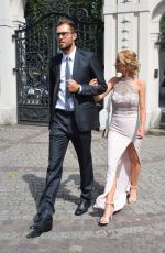 MARTA DOMACHOWSKA at Agnieszka Radwanska Wedding in Cracow 07/22/2017