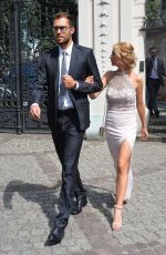 MARTA DOMACHOWSKA at Agnieszka Radwanska Wedding in Cracow 07/22/2017