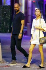 MARTHA HUNT and Jason McDonald Out in New York 08/16/2017