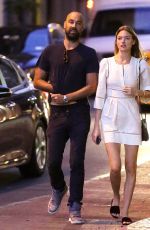 MARTHA HUNT and Jason McDonald Out in New York 08/16/2017