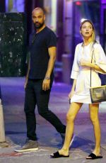 MARTHA HUNT Out and aAbout in New York 08/16/2017