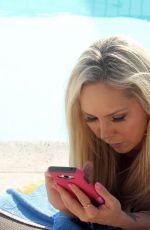 MARY CAREY in Bikini at a Pool in Los Angeles 08/08/2017