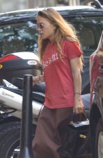 MARY KATE OLSEN Out and About in New York 08/24/2017