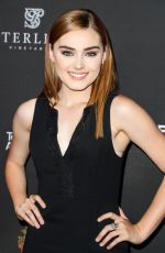 MEG DONNELLY at Emmys Cocktail Reception in Los Angeles 08/22/2017