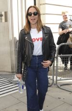 MELANIE CHISHOLM Arrives at BBC Radio 2 in London 08/05/2017