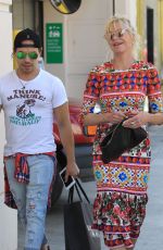 MELANIE GRIFFITH Out and About in Beverly Hills 08/08/2017