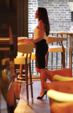 MICHELLE HEATON Out for Lunch at Gabeto in Camden 08/20/2017