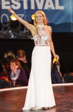 MICHELLE HUNZIKER at Das Grosse Sommer-hit-Festival at Timmendorfer Strand 08/24/2017
