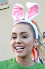 MILEY CYRUS Arrives at Jimmy Kimmel Live in Los Angeles 08/26/2017