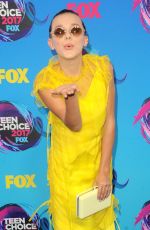 MILLIE BOBBY BROWN at Teen Choice Awards 2017 in Los Angeles 08/13/2017