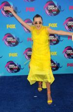 MILLIE BOBBY BROWN at Teen Choice Awards 2017 in Los Angeles 08/13/2017