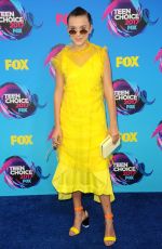 MILLIE BOBBY BROWN at Teen Choice Awards 2017 in Los Angeles 08/13/2017
