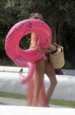 MILLIE MACKINTOSH at a Pool in Ibiza 08/27/2017