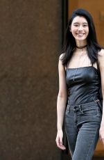 MING XI at Fittings for Victoria’s Secret Fashion Show 2017 in New York 08/26/2017