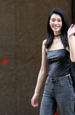 MING XI at Fittings for Victoria’s Secret Fashion Show 2017 in New York 08/26/2017