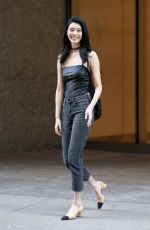 MING XI at Fittings for Victoria’s Secret Fashion Show 2017 in New York 08/26/2017