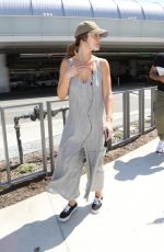 MINKA KELLY at LAX Airport in Los Angeles 08/09/2017