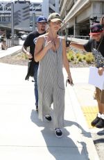 MINKA KELLY at LAX Airport in Los Angeles 08/09/2017