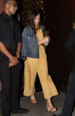 MINKA KELLY Night Out in West Hollywood 08/14/2017
