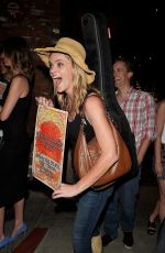 MISSI PYLE Heading to a Gig in Hollywood 08/27/2017