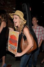 MISSI PYLE Heading to a Gig in Hollywood 08/27/2017