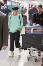 MOLLIE KING Arrives from Cape Town 08/17/2017