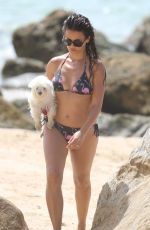MONICA CRUZ in Bikini on the Beach in Cadiz 08/15/2017