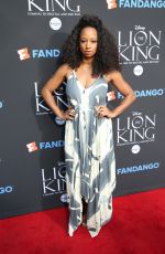 MONIQUE COLEMAN at The Lion King Sing-along in Los Angeles 08/05/2017