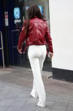 MONTANA BROWN Arrives at Global Radio Studios in London 08/04/2017