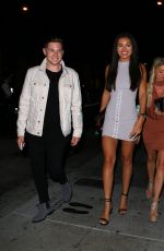 MONTANA BROWN at Catch LA in West Hollywood 08/14/2017