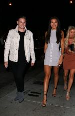 MONTANA BROWN at Catch LA in West Hollywood 08/14/2017