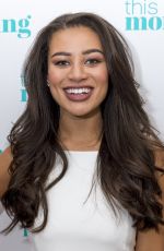 MONTANA BROWN at This Morning Show in London 08/10/2017