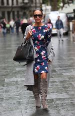 MYLEENE KLASS Arrives at Global Radio in London 08/21/2017