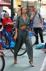 NADINE LEOPOLD Arrives at Victoria