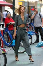 NADINE LEOPOLD Arrives at Victoria