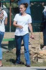 NATALIE PORTMAN Out and About in Los Angeles 08/23/2017