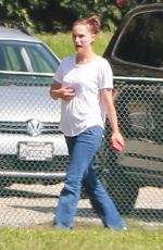 NATALIE PORTMAN Out and About in Los Angeles 08/23/2017